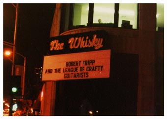 the Whisky, December 1989